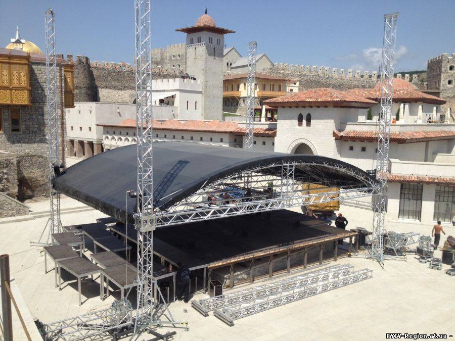 Мобильная сцена